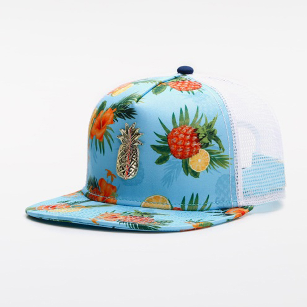 Trucker Cap Mesh - Modna czapka Versat z nadrukiem tropikalnych