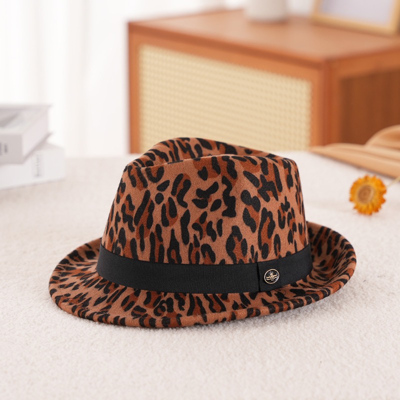 Fedora Hat Wool - 2026 Kapelusz Fedora z wełnianego filcu