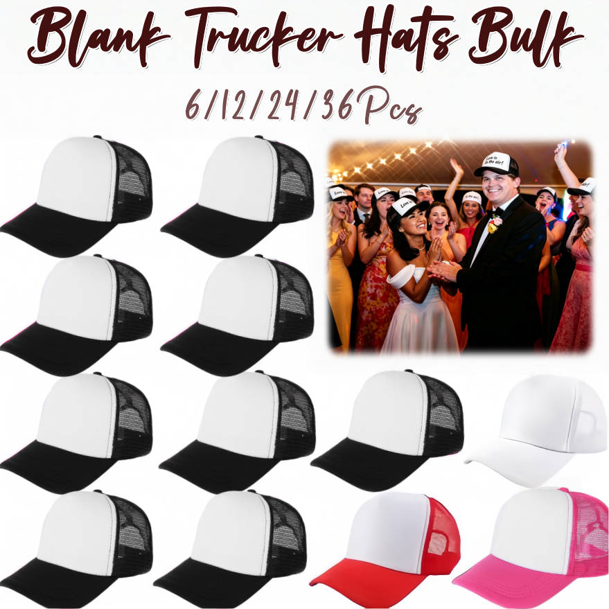 6-36 szt. Puste czapki typu tr – Trucker Cap Mesh recenzja i cena
